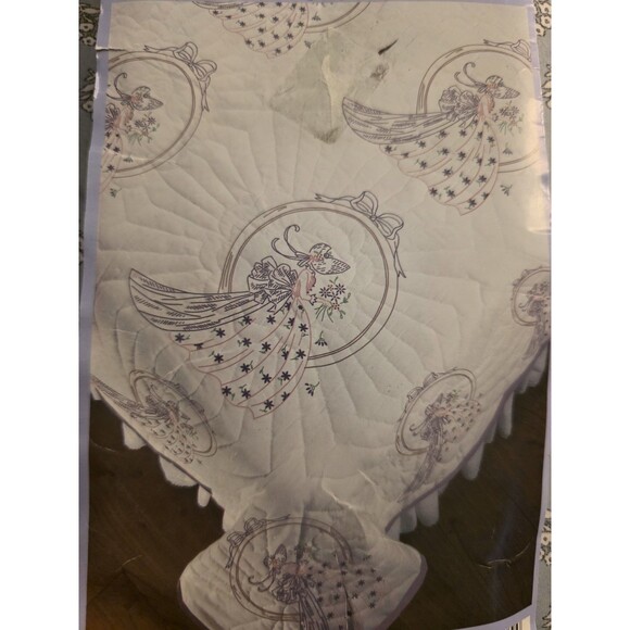 Fairway Needlecraft Co Queen Quilt Blocks 92105 Victorian Style Lady Vtg 3 Pkg - Picture 9 of 10